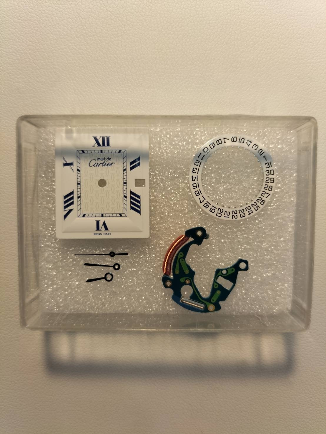カルティエ マストタンク GM(XL) W1014154 / 2414 クォーツ Cal.87 SV925 革 純正尾錠(SS)ホワイト飛びローマン文字盤 オーバーホール済み