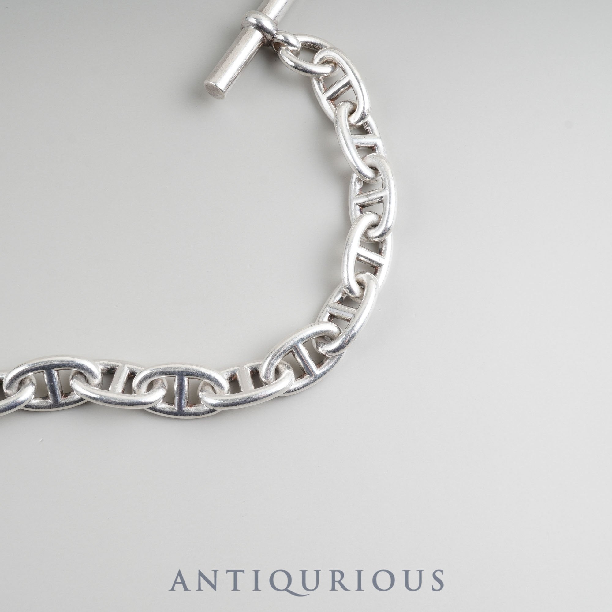 Hermes bracelet Chaine d'Ancre TGM 14 links Margiela period 925 no stamp