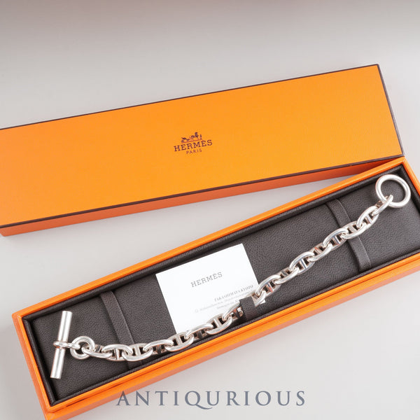 Hermes Bracelet Chaine d'Ancre MM 17 links SV925 Box