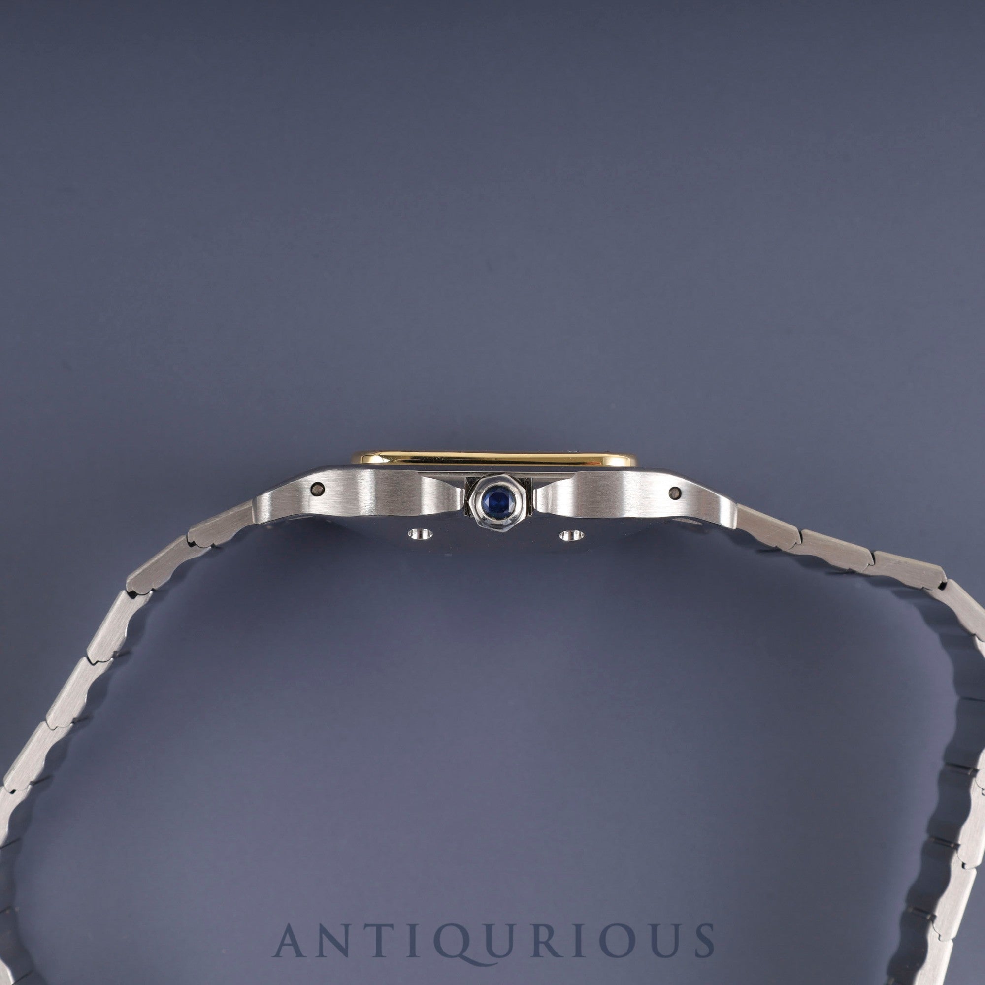 カルティエ サントス ガルベ LM 1172961 自動巻き SS/YG SS/YG ホワイトローマン文字盤 オーバーホール済み