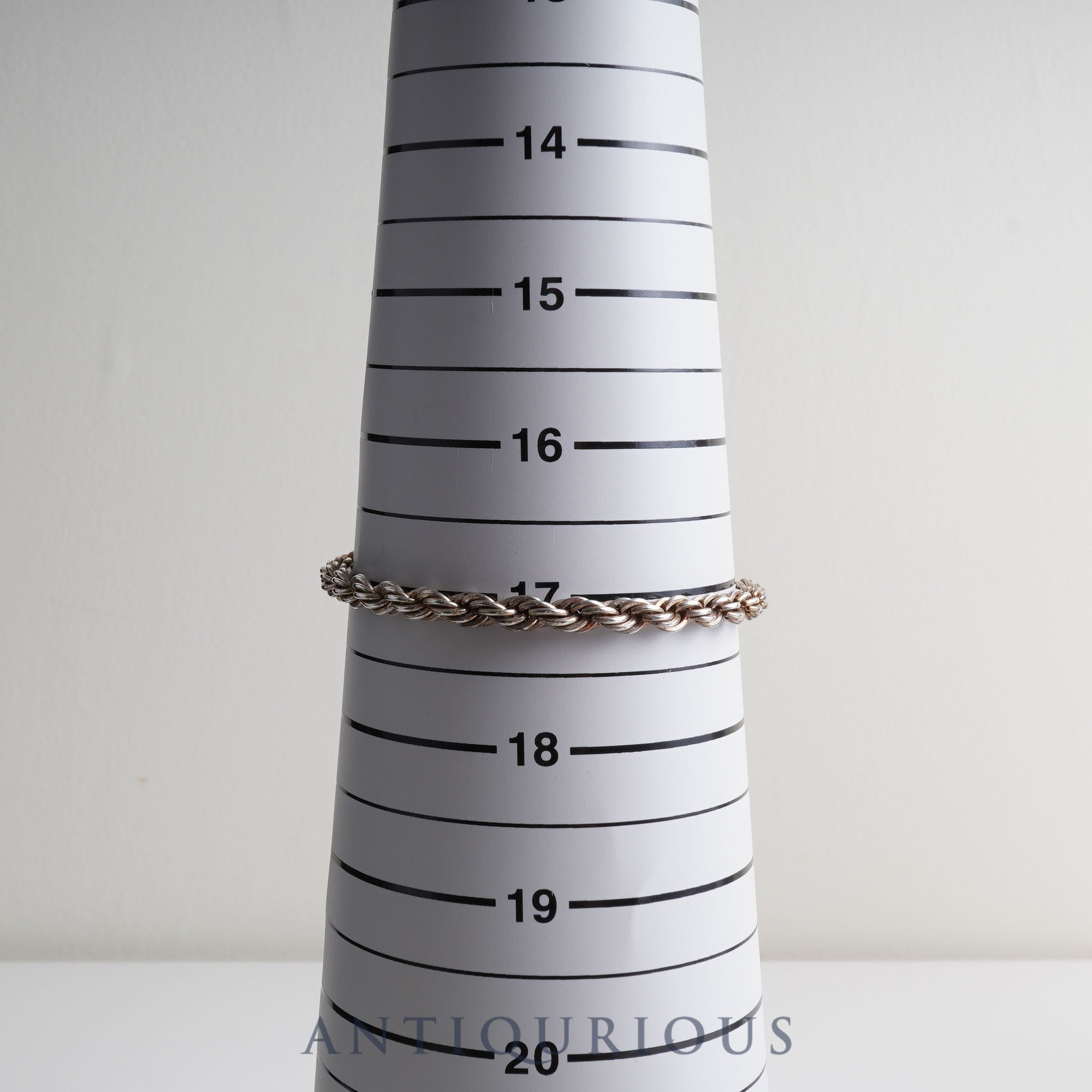 ティファニー ブレスレット ツイストチェーン