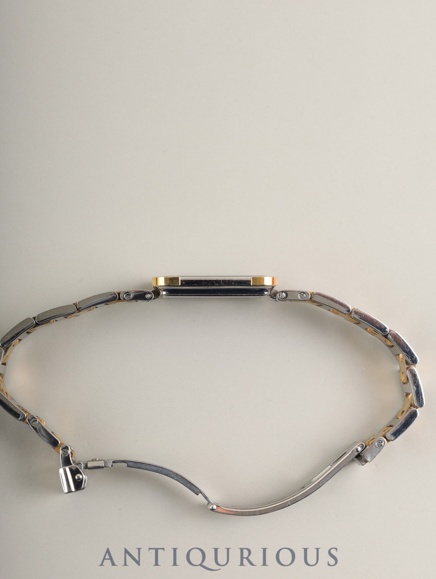 エルメス クロアジュール CR1.240 クォーツ Cal.976.001 SS/GP SS/GP ホワイト文字盤 オーバーホール済み