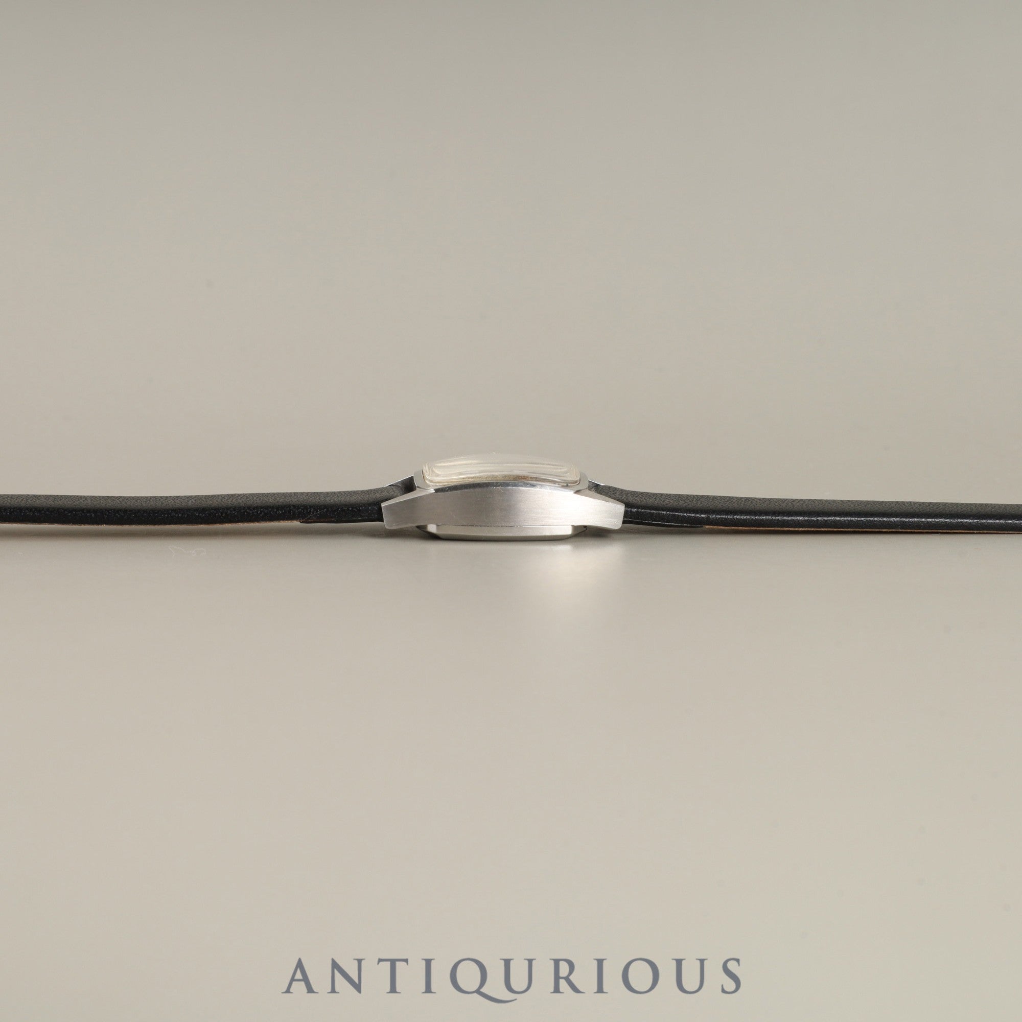 Omega De Ville, manual winding, stainless steel, leather, non-original buckle (SS), silver dial, overhauled