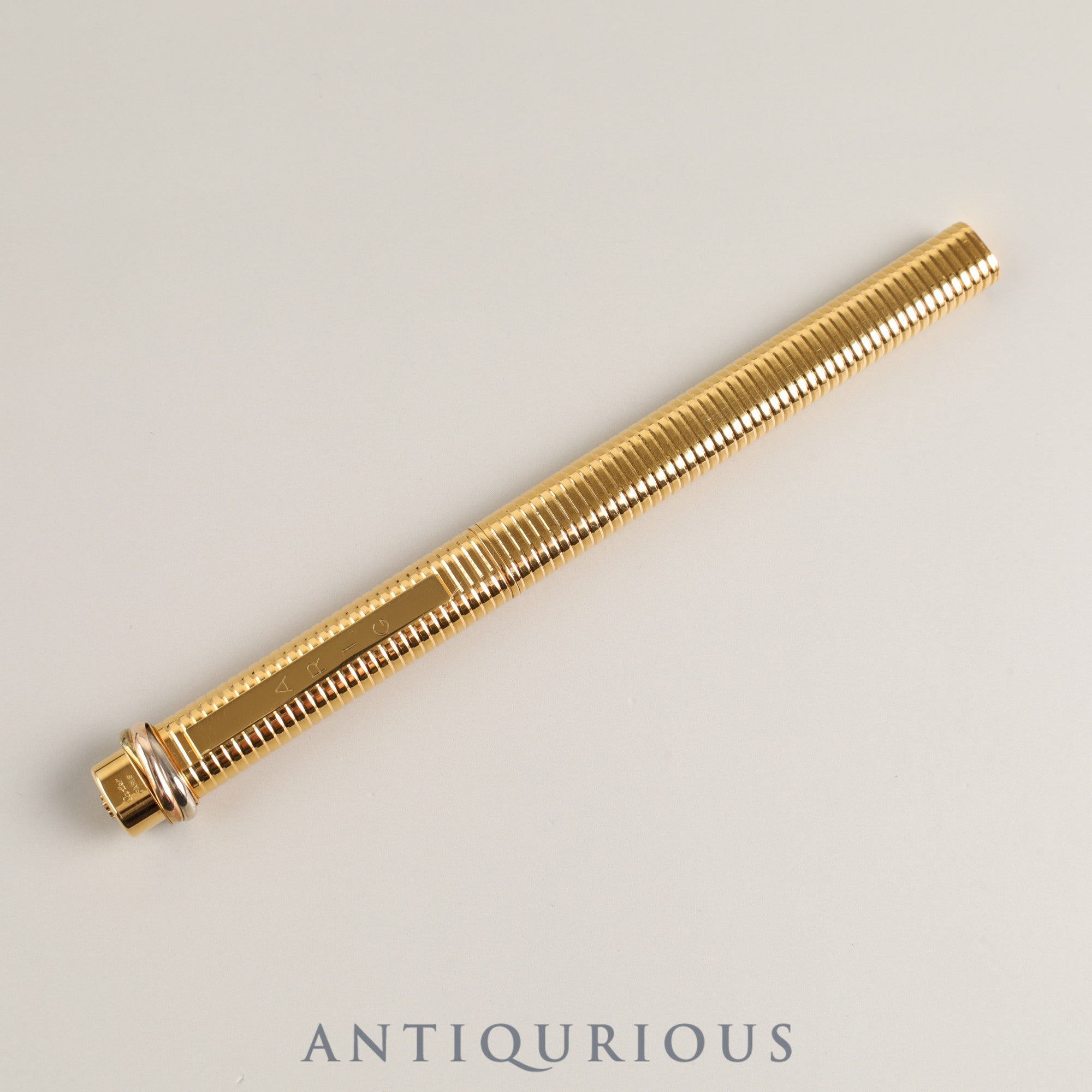 Cartier Trinity Ballpoint Pen GP Cap Type Box *New refill replaced by Cartier