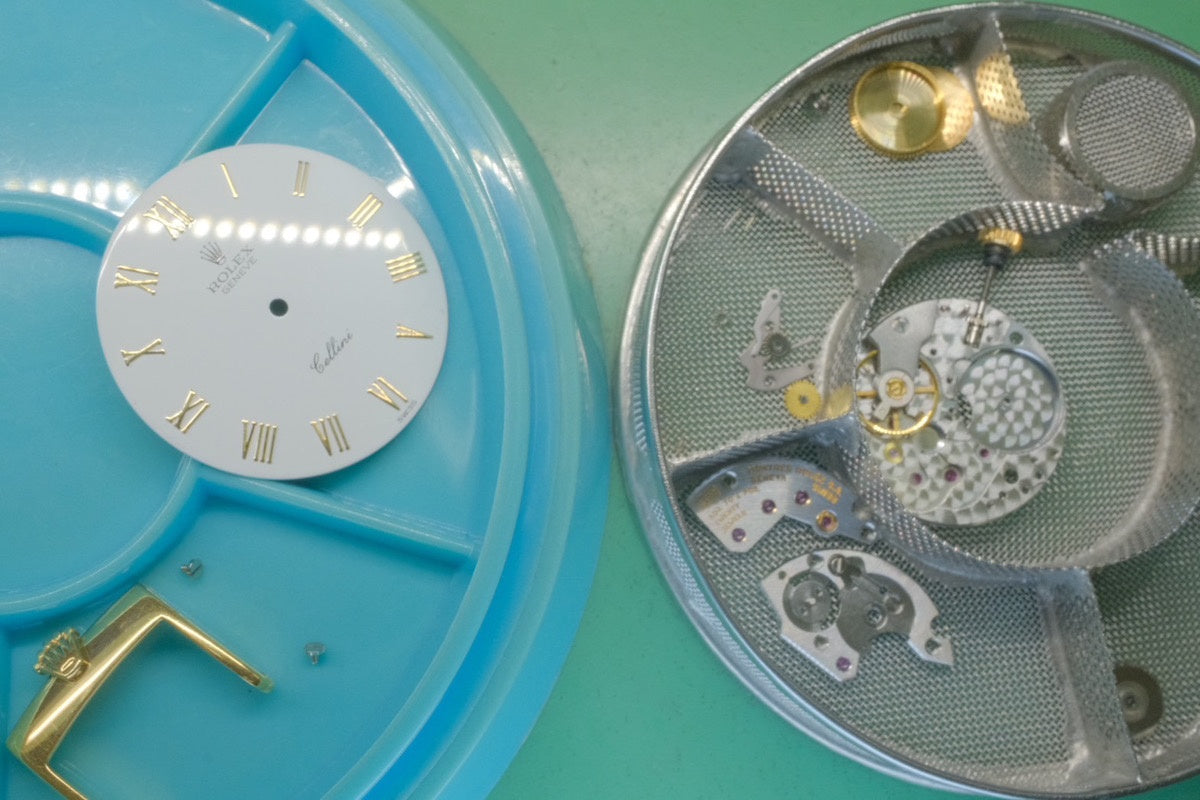 Rolex Cellini 5112/8 Manual Winding Caliber 1602 18K Leather Strap (750) White Roman Dial W Serial (1994-1995) Warranty Card Box Booklet Genuine Strap Overhauled