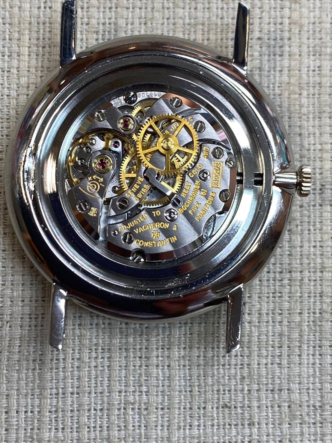 ヴァシュロン・コンスタンタン ラウンドケース 6563 手巻き Cal.1002/2 SS シルバー文字盤 35mm 箱