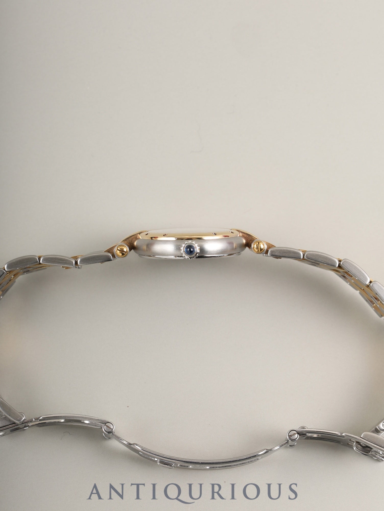 Cartier Panthère Vendôme SM 166920 Quartz Cal.157 Stainless Steel/Yellow Gold 2-row White Roman Dial Box Booklet Warranty (1989) Cartier Repair Certificate (2006) Overhauled