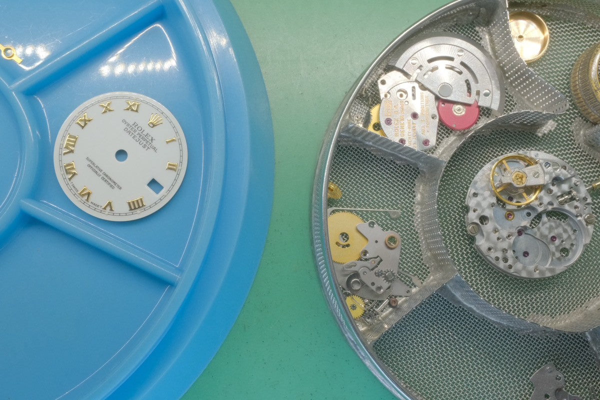 ロレックス レディ デイトジャスト 69173 自動巻き Cal.2135 SS/YG SS/YG ホワイトシャンタン文字盤 W番(1994年~1995年)箱 コマ×1 タグ オーバーホール済み