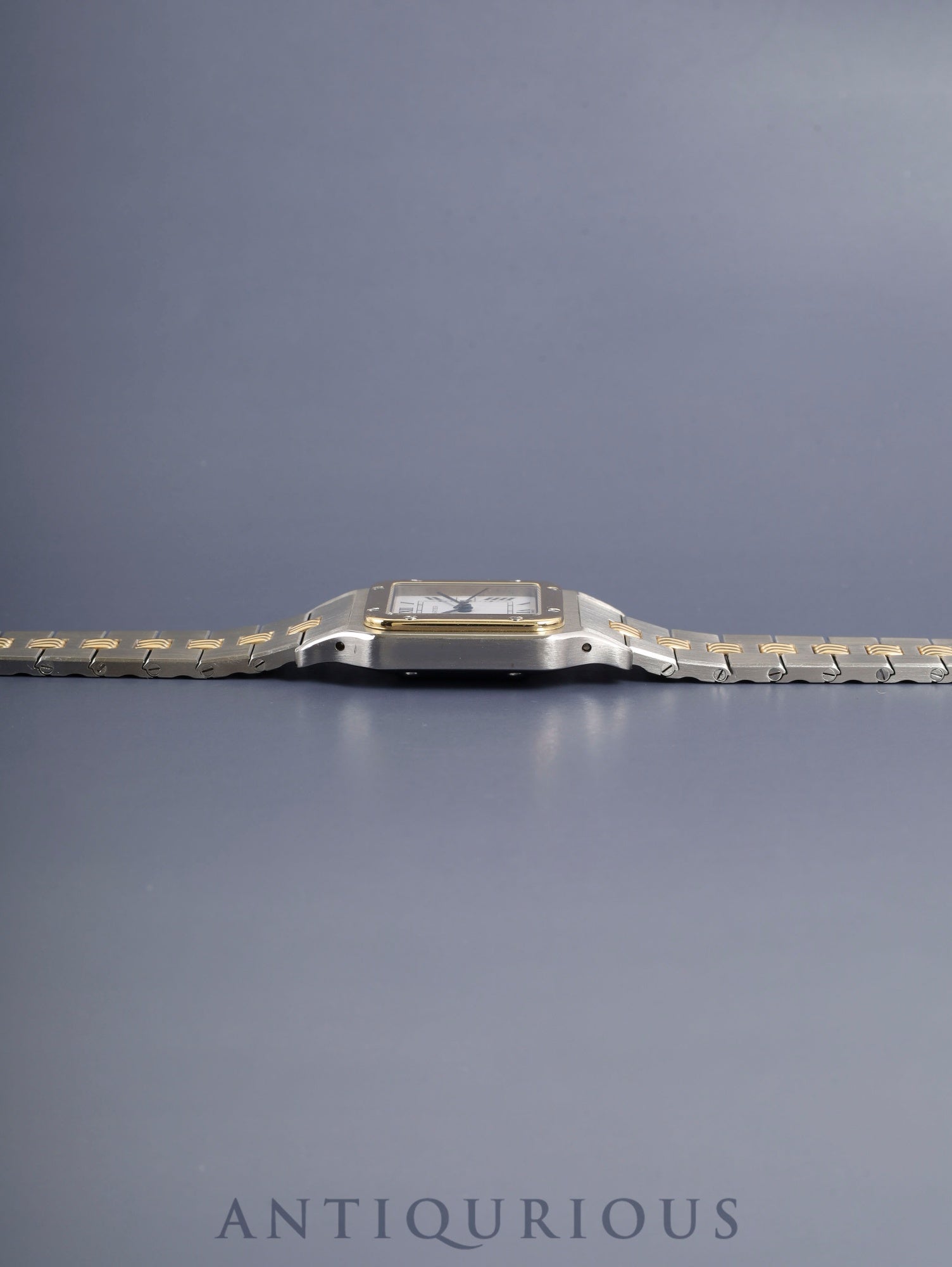 カルティエ サントス カレ LM 2961 自動巻き Cal.2671 SS/YG SS/YG ホワイトローマン文字盤(SWISS表記)オーバーホール済み