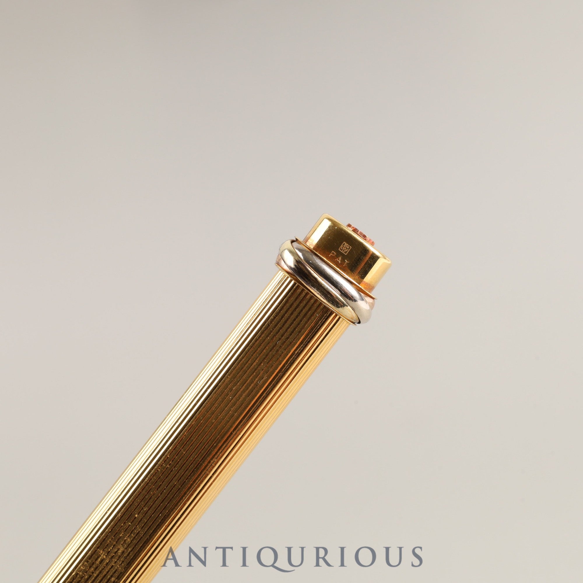 Cartier Trinity Ballpoint Pen GP Cap Type Replaced with an unused refill at Cartier