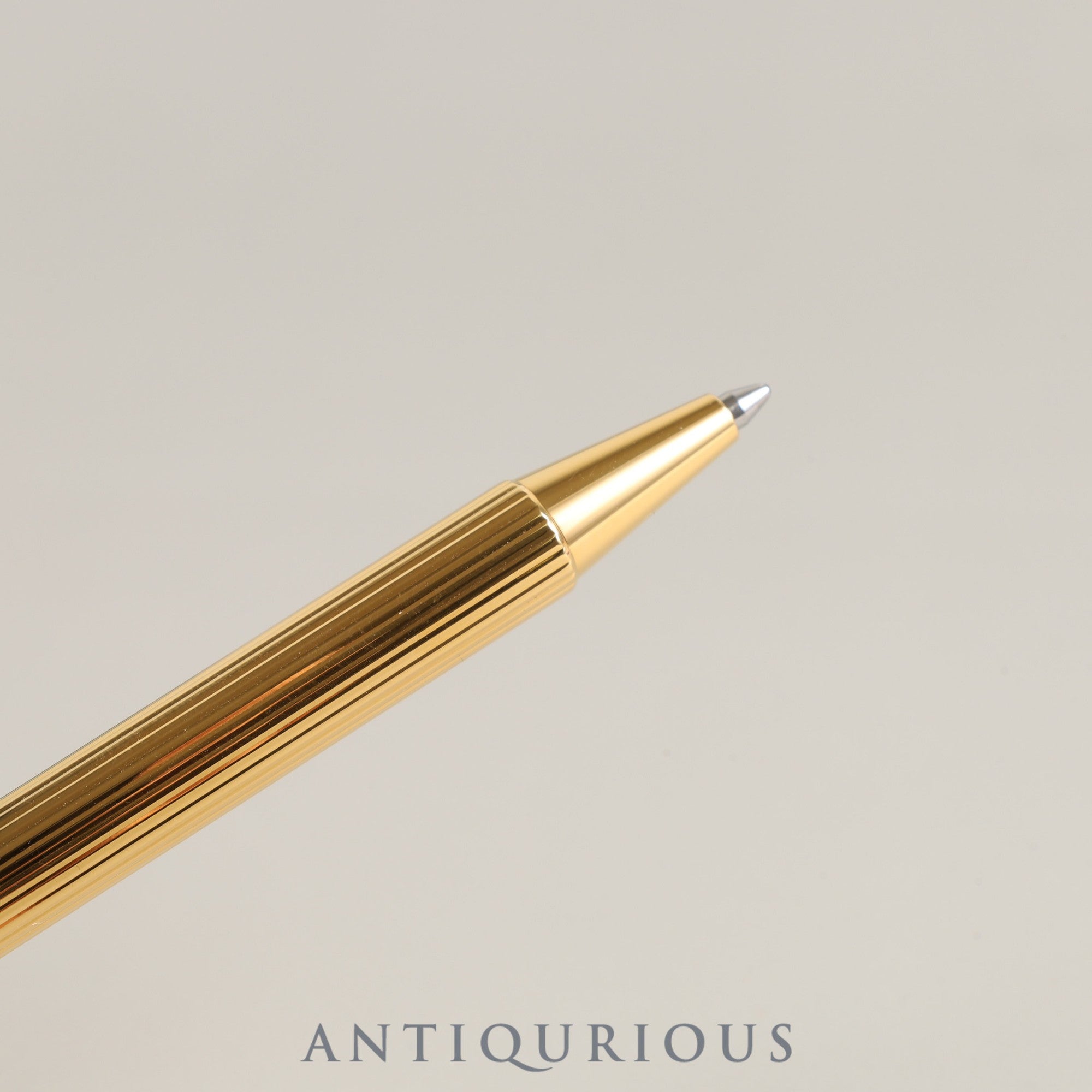 Cartier Trinity Ballpoint Pen GP Twist Type Blue Ink Box *Refill replaced with new one by Cartier