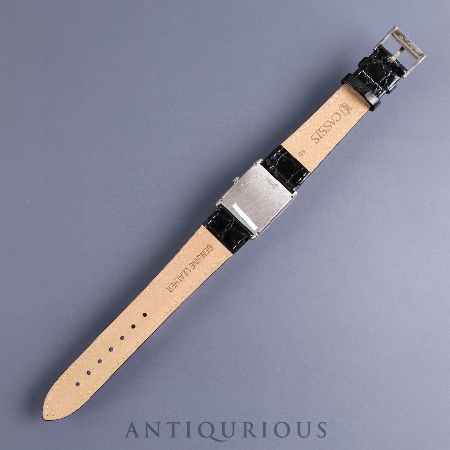 ピアジェ プロトコール 9150 手巻き Cal.9P2 750WG 革 純正尾錠(750WG) シルバー文字盤 純正替えベルト オーバーホール済み