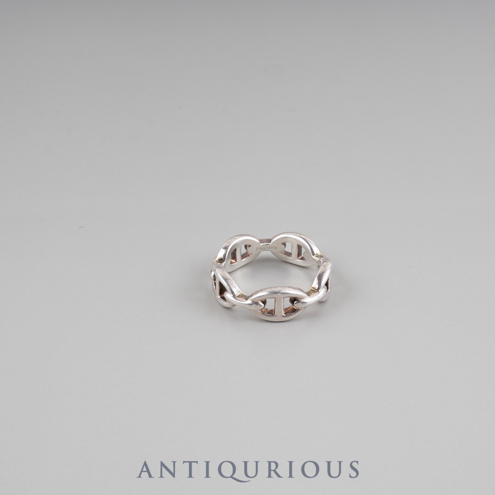 エルメス リング シェーヌダンクル アンシェネ PM スターリングシルバー #59