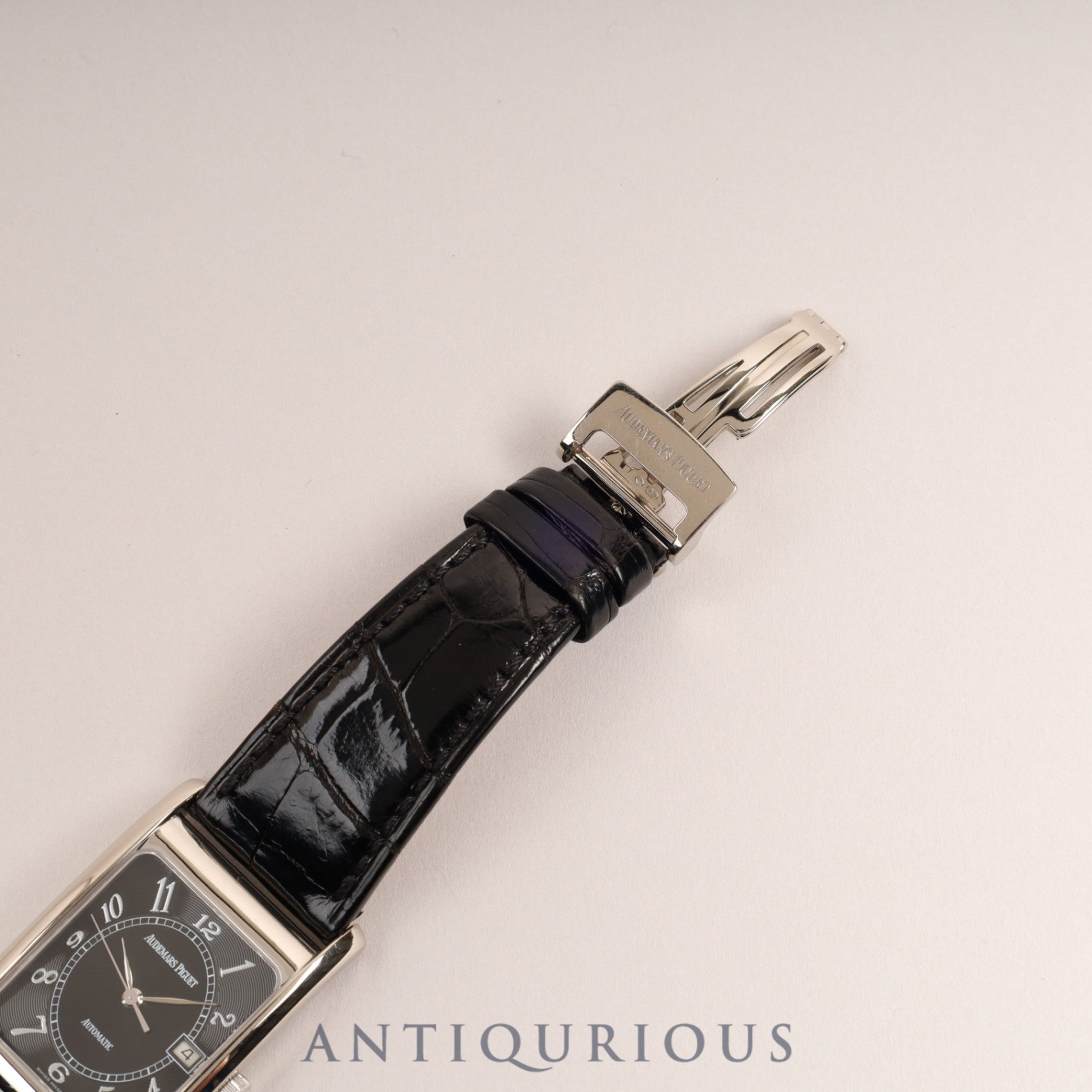 Audemars Piguet Edward Piguet 15015BC.OO.D001CR.01 Automatic Cal.2140 750 Leather Black Arabic Dial 1994-2000