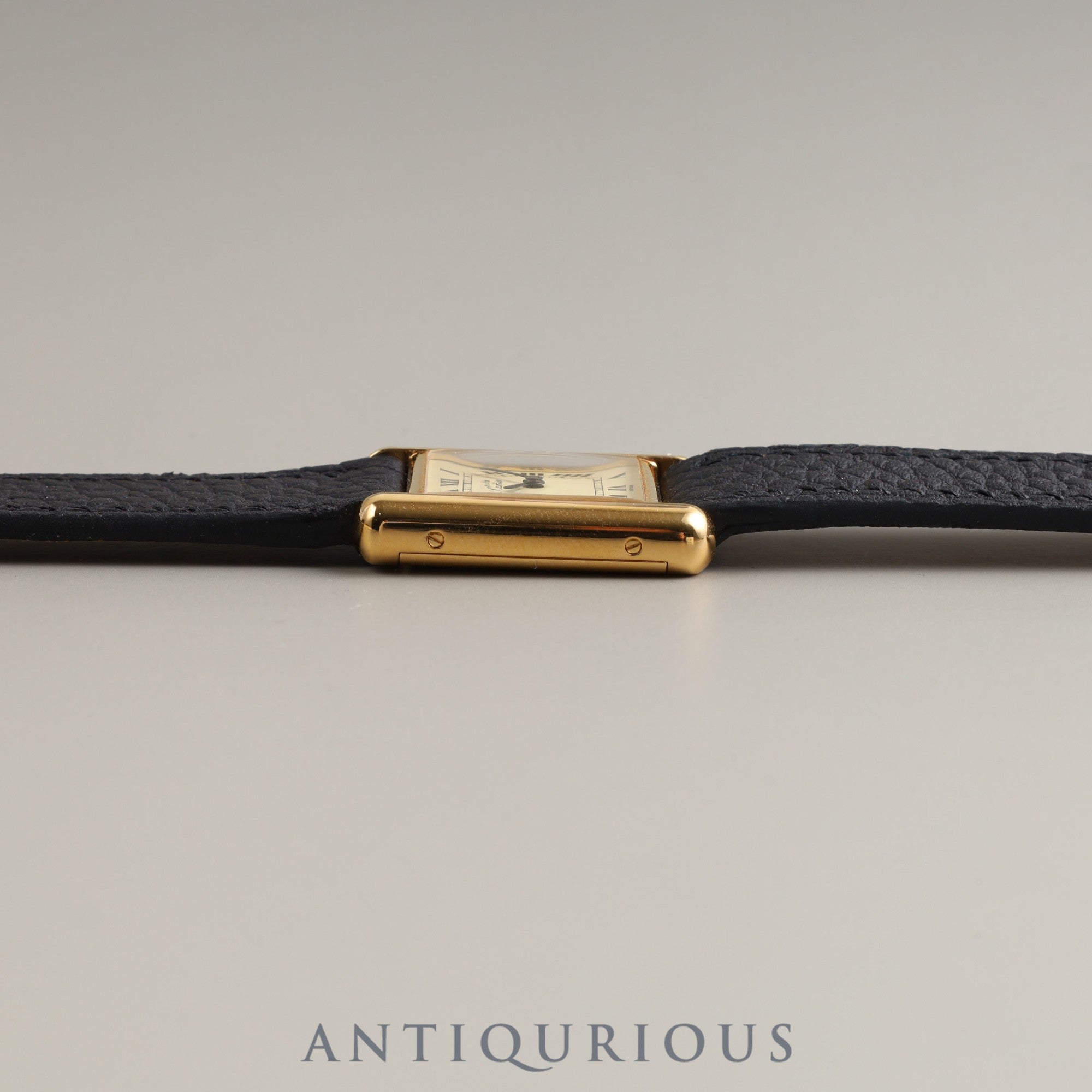 カルティエ マストタンクSM 手巻き アイボリー SWISS文字盤 新品仕上げ済み