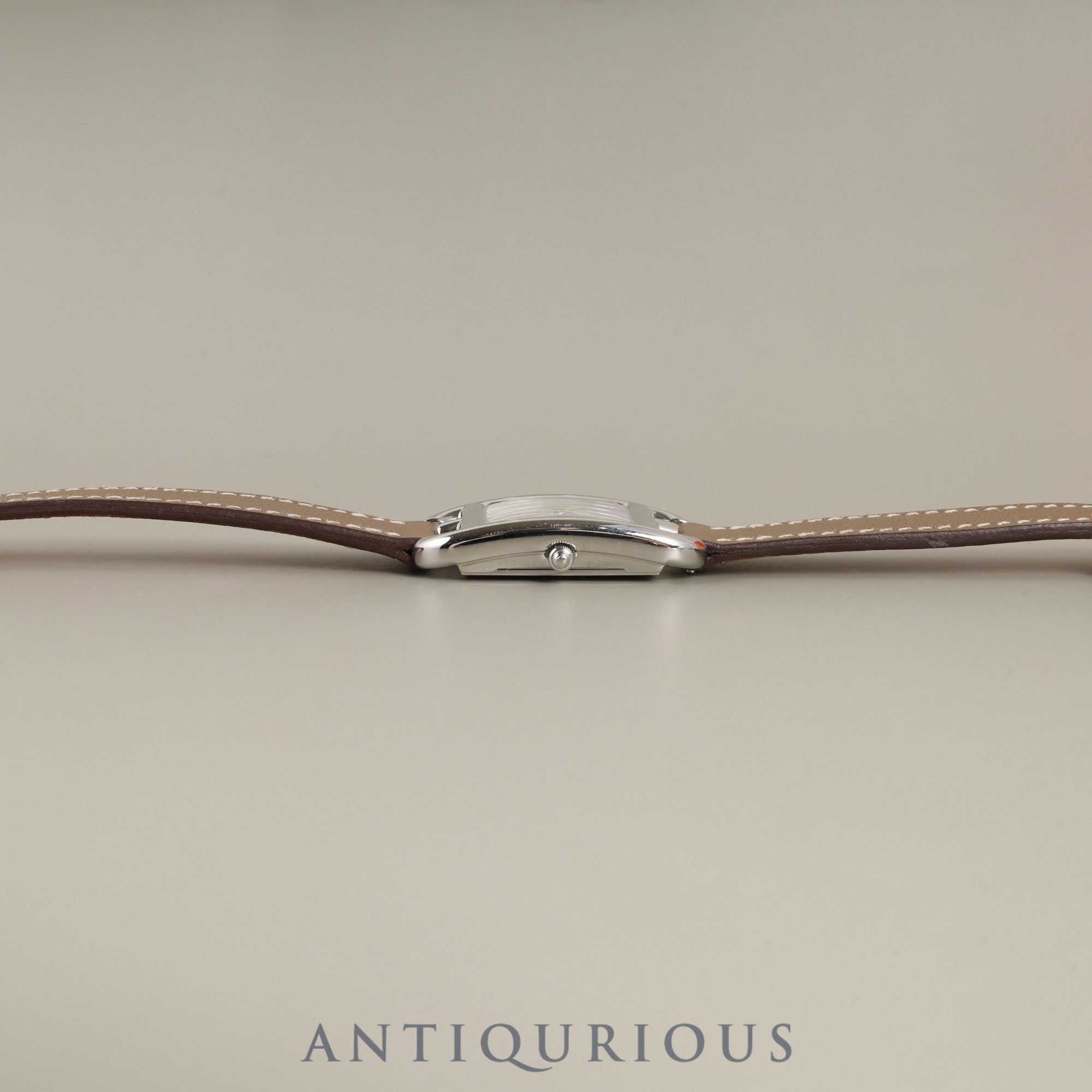 エルメス ケープコッド CC1.210a クォーツ Cal.976.001 SS 純正革ベルト 純正尾錠(SS) シルバー文字盤 冊子 箱 保証書(2019年)オーバーホール済み