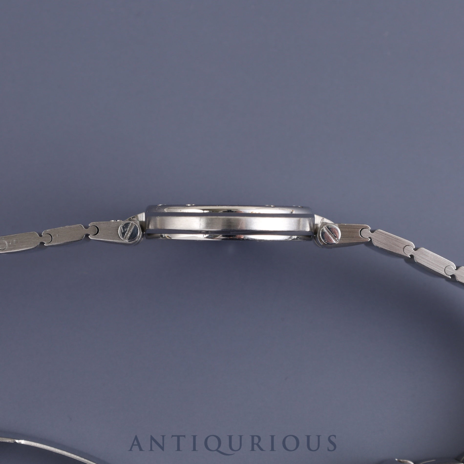 Cartier Santos Vendome SM 8192 Quartz Cal.81 SS SS Ghost (Gray) Dial Overhauled