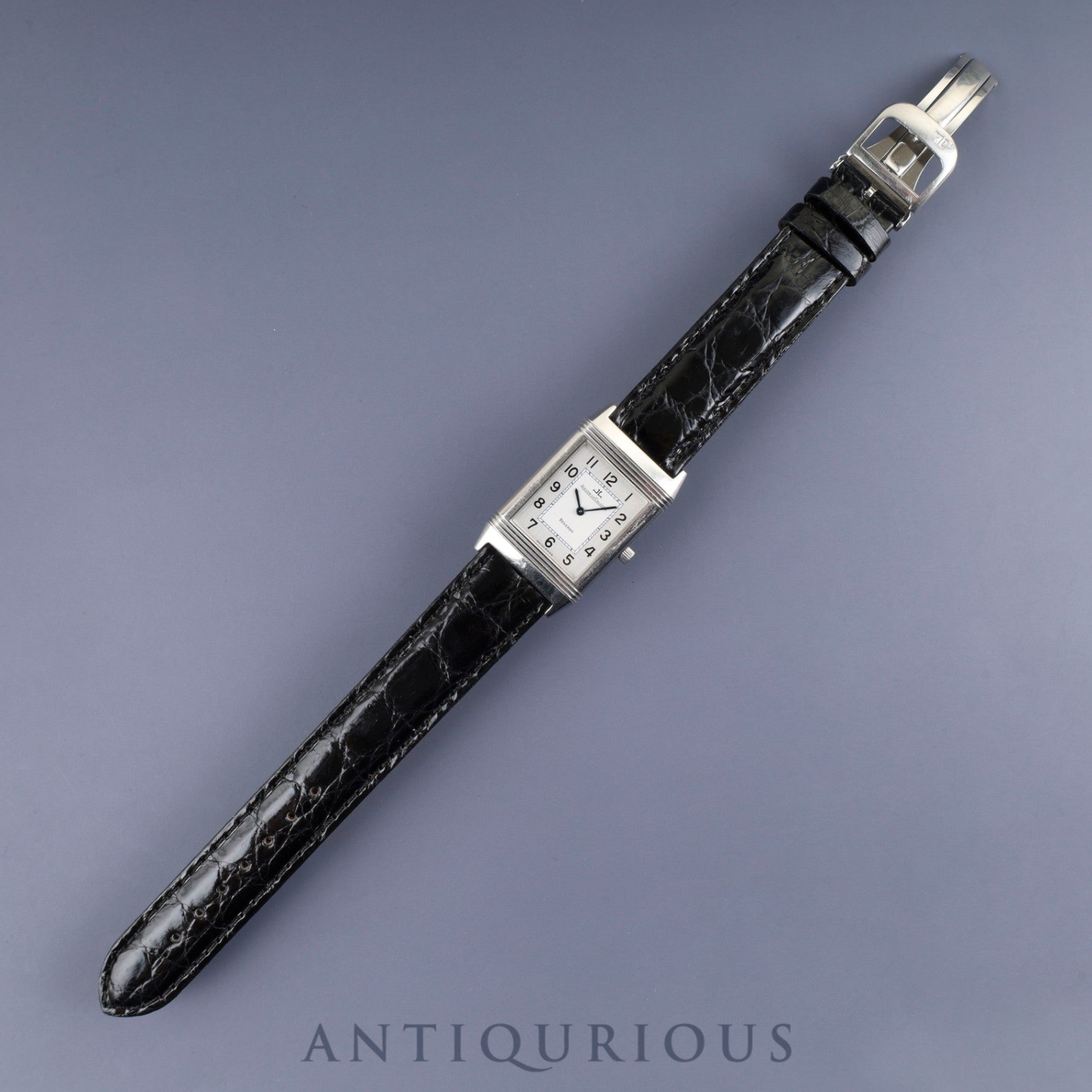 ジャガー・ルクルト レベルソ クラシック 250.8.86 手巻き Cal.846/1 SS 純正Dバックル (SS) 23mm×38mm シルバーアラビア文字盤 オーバーホール済み