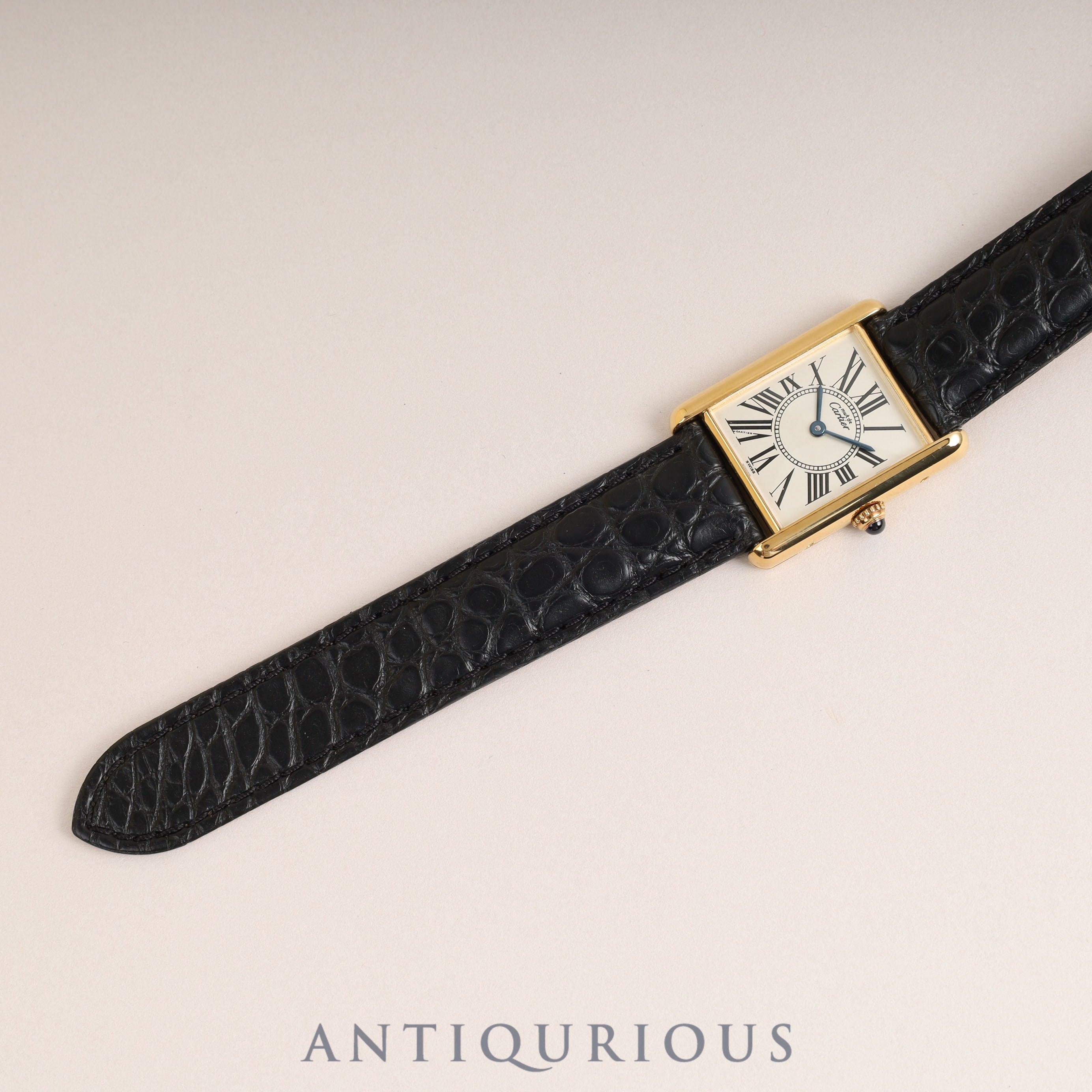 Cartier Must Tank LM QZ Opalan Dial 1615 Newly Finished