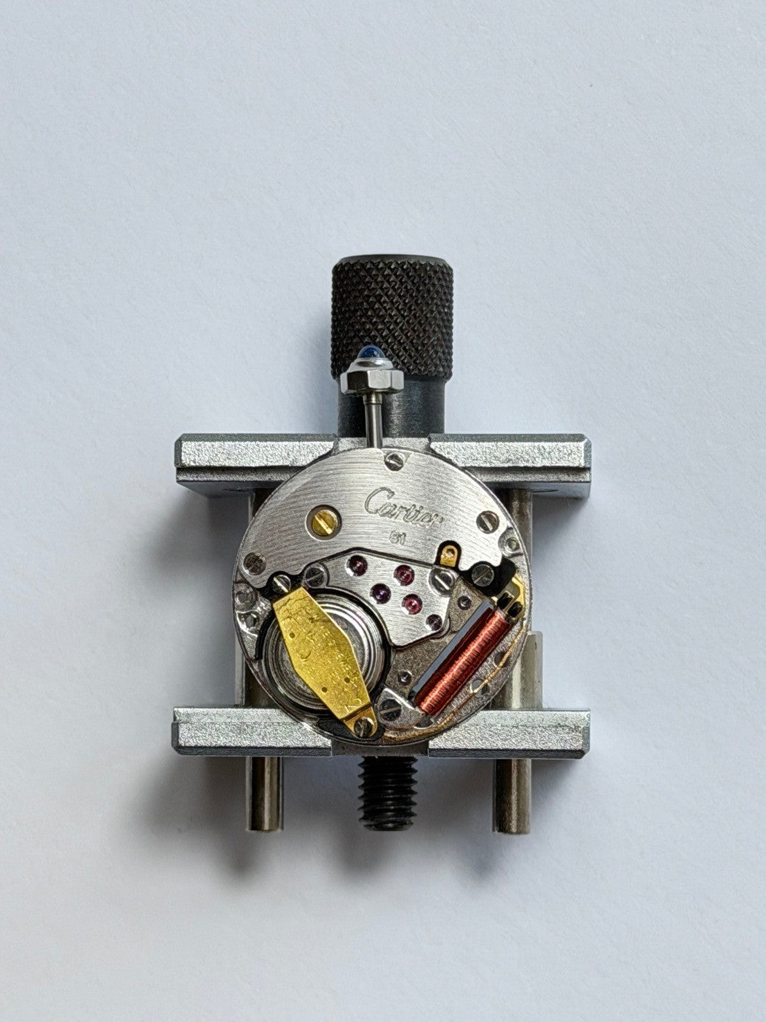 Cartier Santos Vendome SM 84038288 / 8191 Quartz Cal.81 SS/YG SS/YG White Roman Dial (SWISS marking) Overhauled