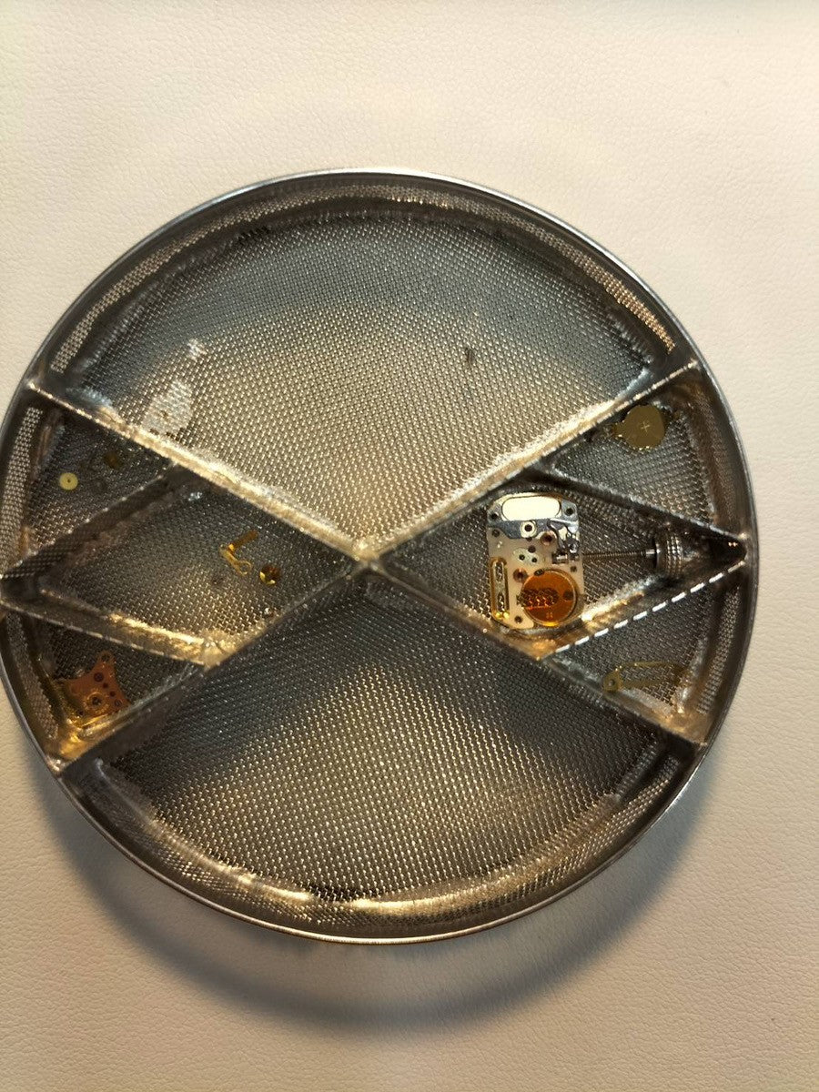 ティファニー イーストウエスト 34677352 クォーツ SS 革 純正バックル(SS) ブラックアラビア文字盤 保証書(2017年)冊子 オーバーホール済み