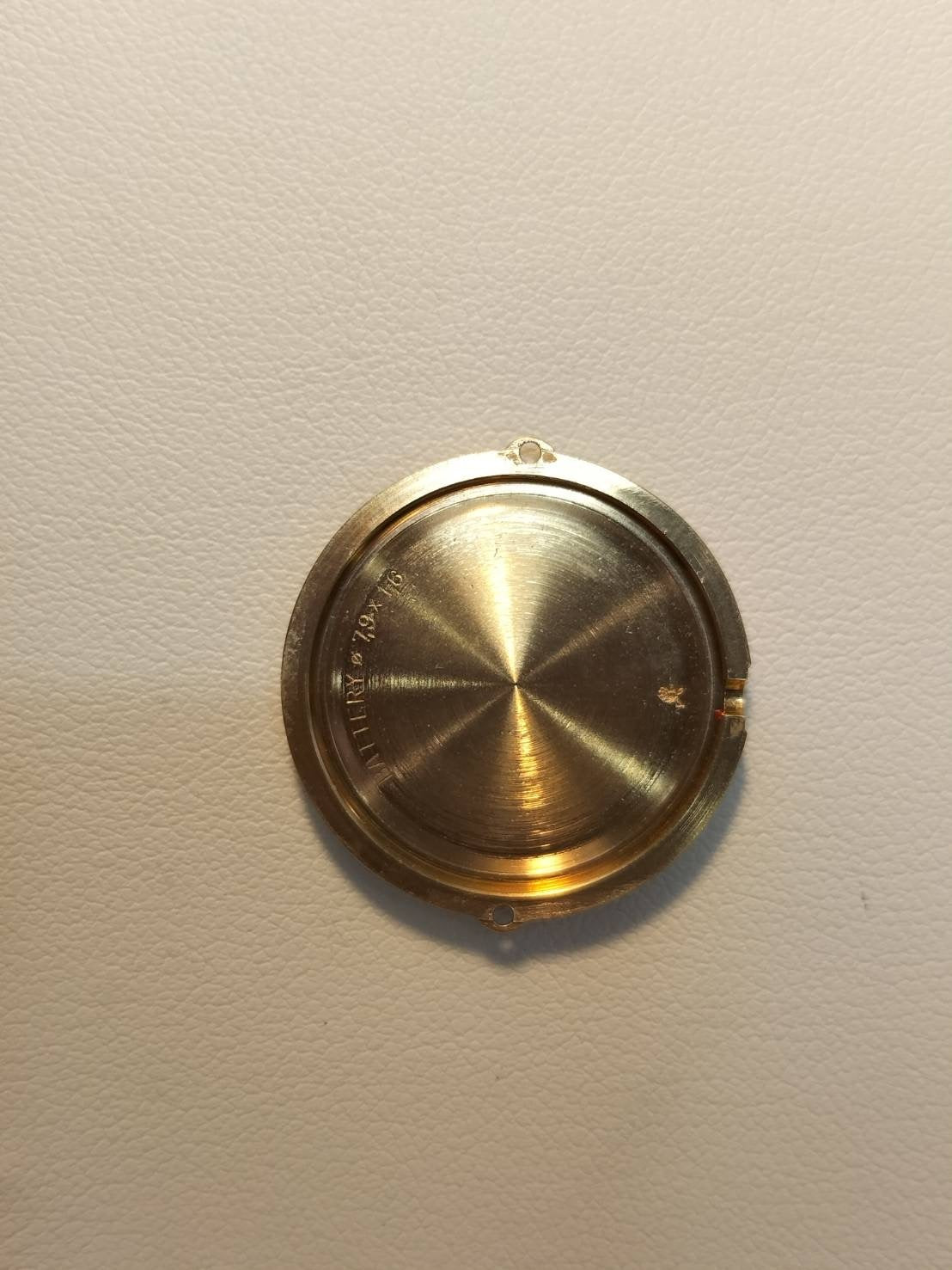 Cartier Must Colisee W1006654 / 590002 Quartz Cal.90.06 SV925 Leather Third party buckle (GP) Trinity dial Box Warranty (1995) Overhauled