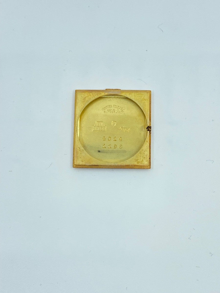 ロレックス チェリーニ 4014 手巻き Cal.1600 750YG 革 純正尾錠(GP) シャンパン文字盤 35番台(1972年) オーバーホール済み