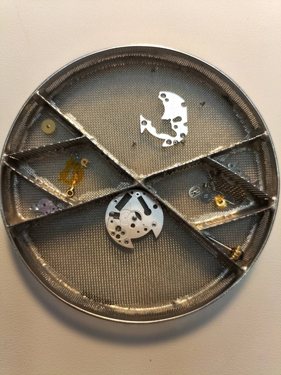 カルティエ マストトリニティ 2735 クォーツ Cal.157 SV925 革 純正Dバックル(GP)ホワイト飛びアラビア文字盤 オーバーホール済み