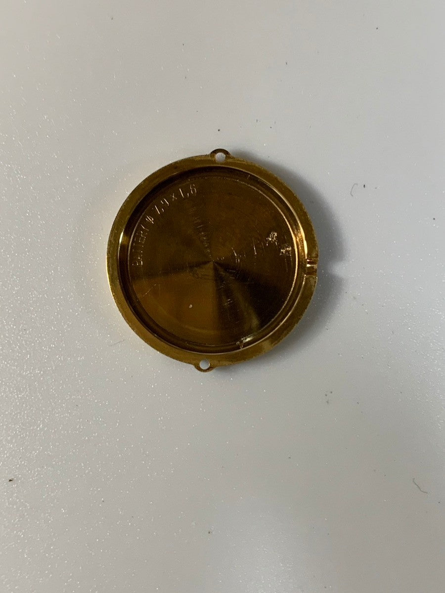 Cartier Must Vendôme VLC SM W1009854 / 1851 Quartz Caliber 90 SV925 Leather Strap with Genuine D-buckle (GP) Arabic Dial, Box, Warranty Card (1997) Overhauled