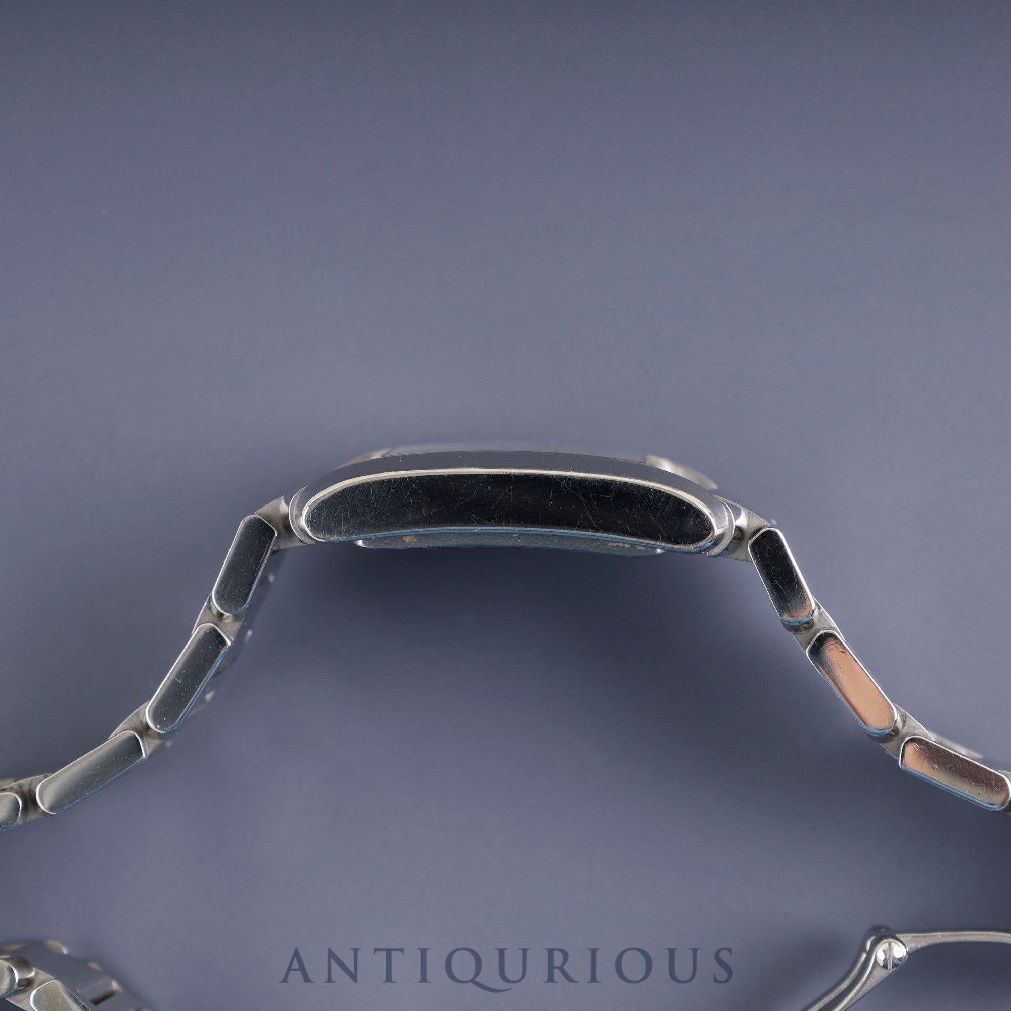 Cartier Tank Française MM W51011Q3/2465 Quartz Caliber 175N Stainless Steel White Roman Dial Box Booklet Warranty (2005) Overhauled