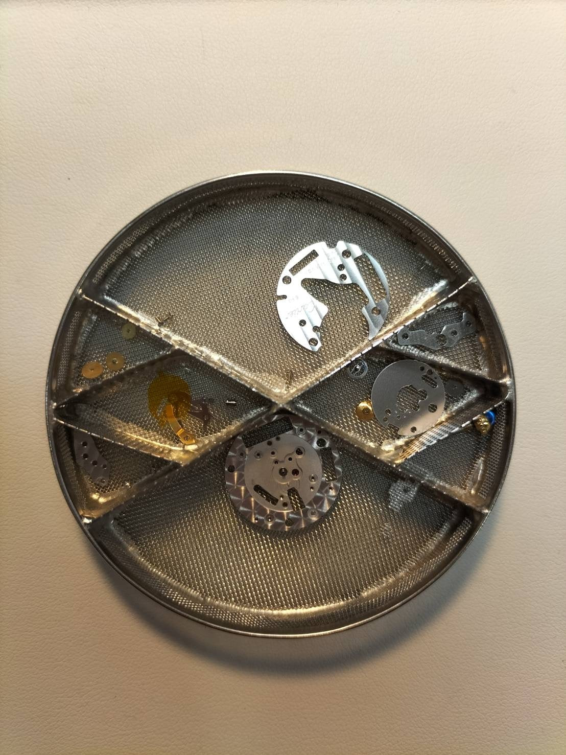 カルティエ マストコリゼ W1006654 / 590002 クォーツ SV925 革 純正Dバックル(GP) サイドトリニティ文字盤 オーバーホール済み