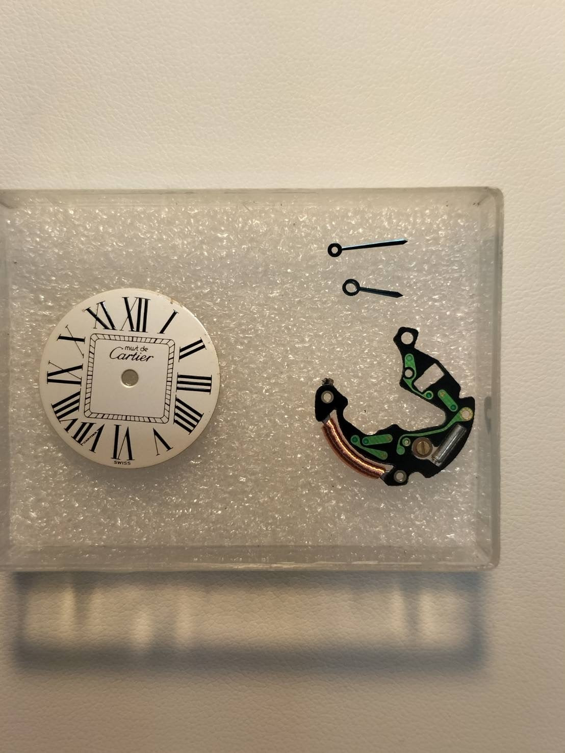 カルティエ マスト ヴァンドーム VLC SM 1851 クォーツ Cal.90 SV925 革 純正Dバックル(GP)オパラン文字盤 オーバーホール済み