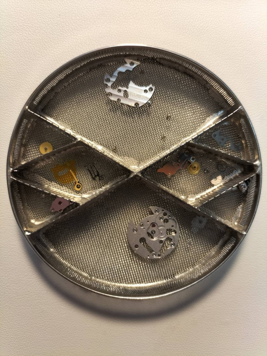 Cartier Must Trinity W1014945 / 2439 Quartz Cal.157 SV925 Leather Genuine Buckle (SS) Silver Roman Dial Overhauled