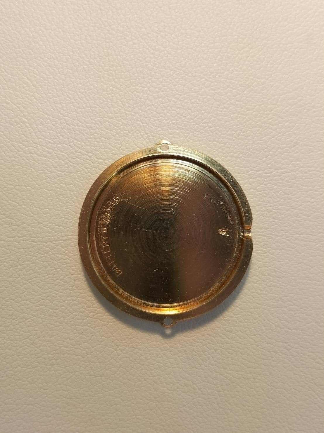 カルティエ マストコリゼ 590002 クォーツ Cal.90 SV925 革 純正尾錠(GP)ゴールド文字盤 オーバーホール済み