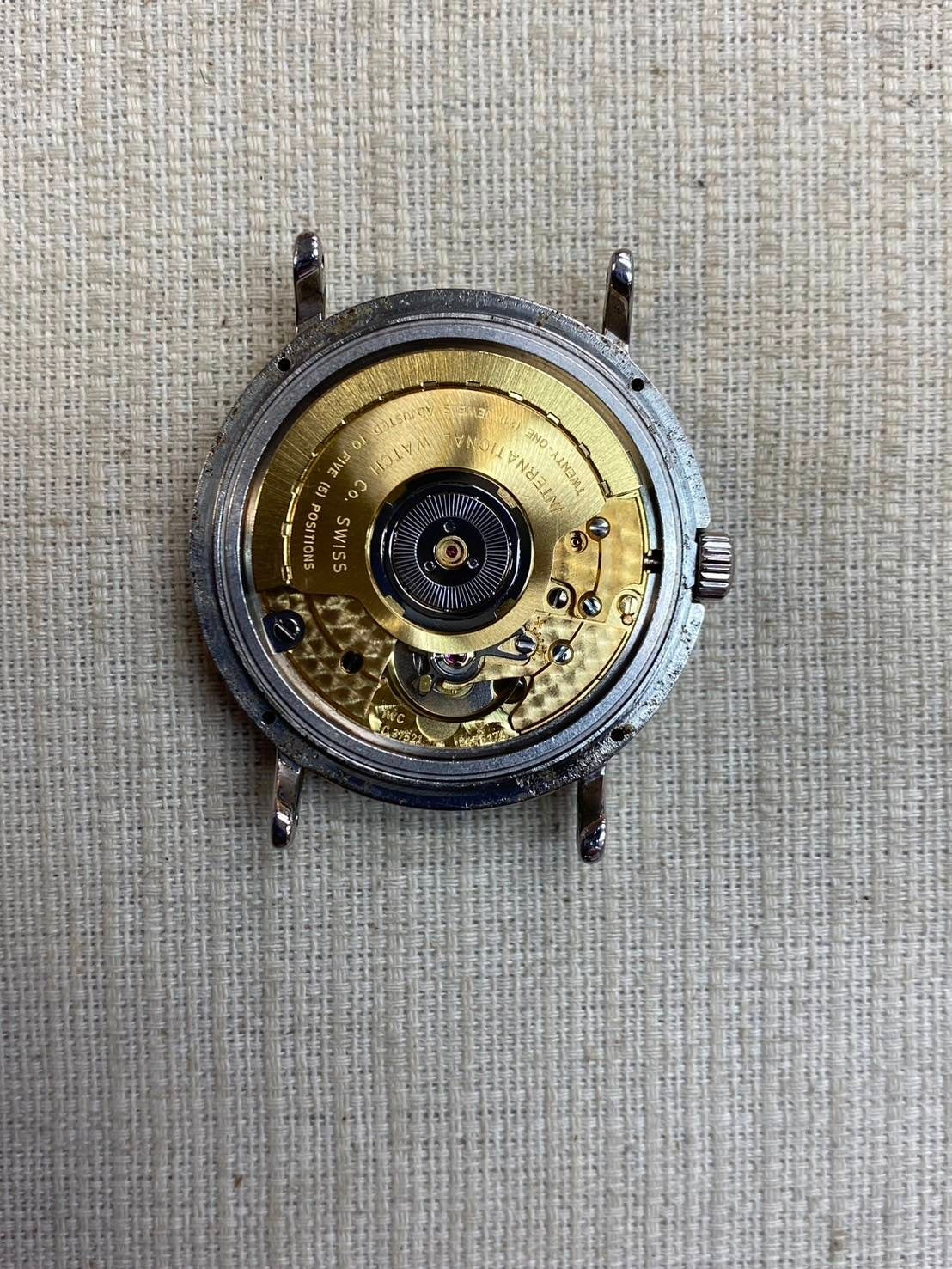 IWC Portofino IW3513 Automatic Cal.39521 SS Genuine belt Genuine buckle (SS) White dial Warranty (1992) IWC