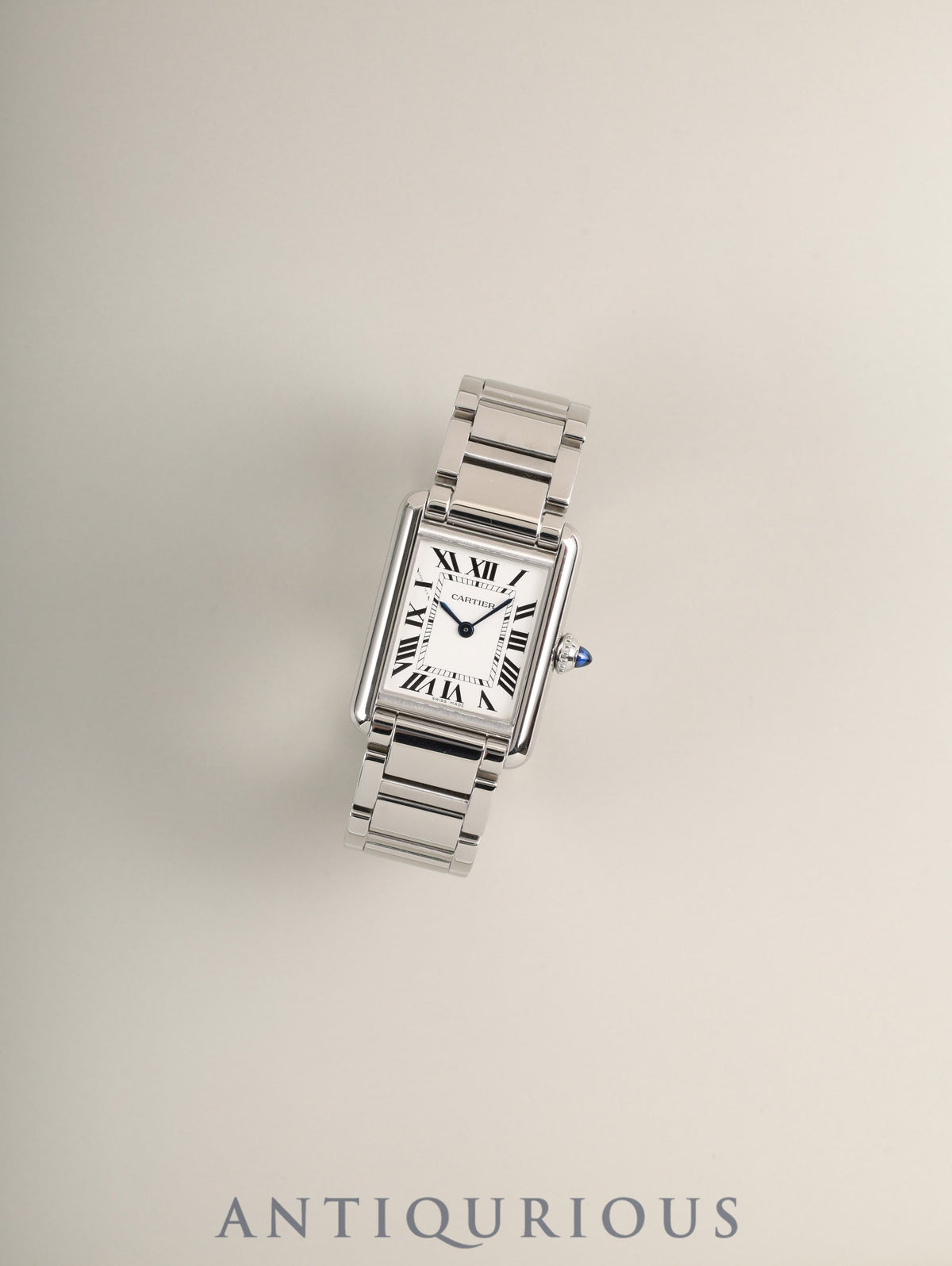 Cartier Tank Must SM WSTA0051 / 4322 Quartz Cal.157 SS SS Silver Roman Dial Box Warranty (2022) Overhauled