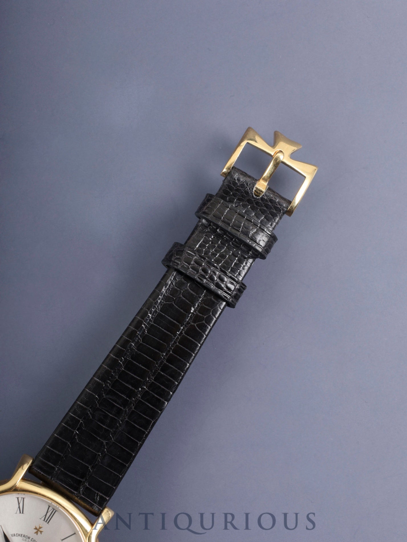 Vacheron Constantin Lille 92060 / 000J-4 Manual Winding Caliber 1014/2 750 Leather Strap with Genuine Buckle (750) Silver Roman Dial Case Warranty Card Overhauled