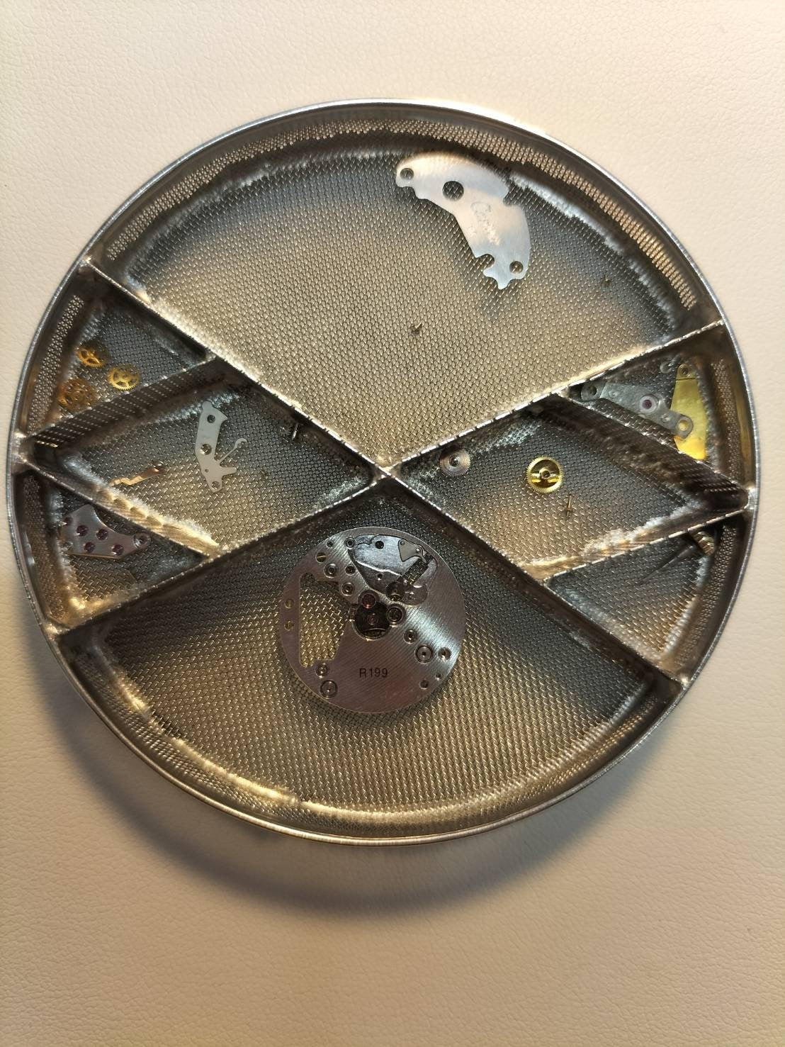 カルティエ マスト ヴァンドーム VLC SM 18 クォーツ Cal.81 SV925 革 純正尾錠(GP) オニキス文字盤 オーバーホール済み