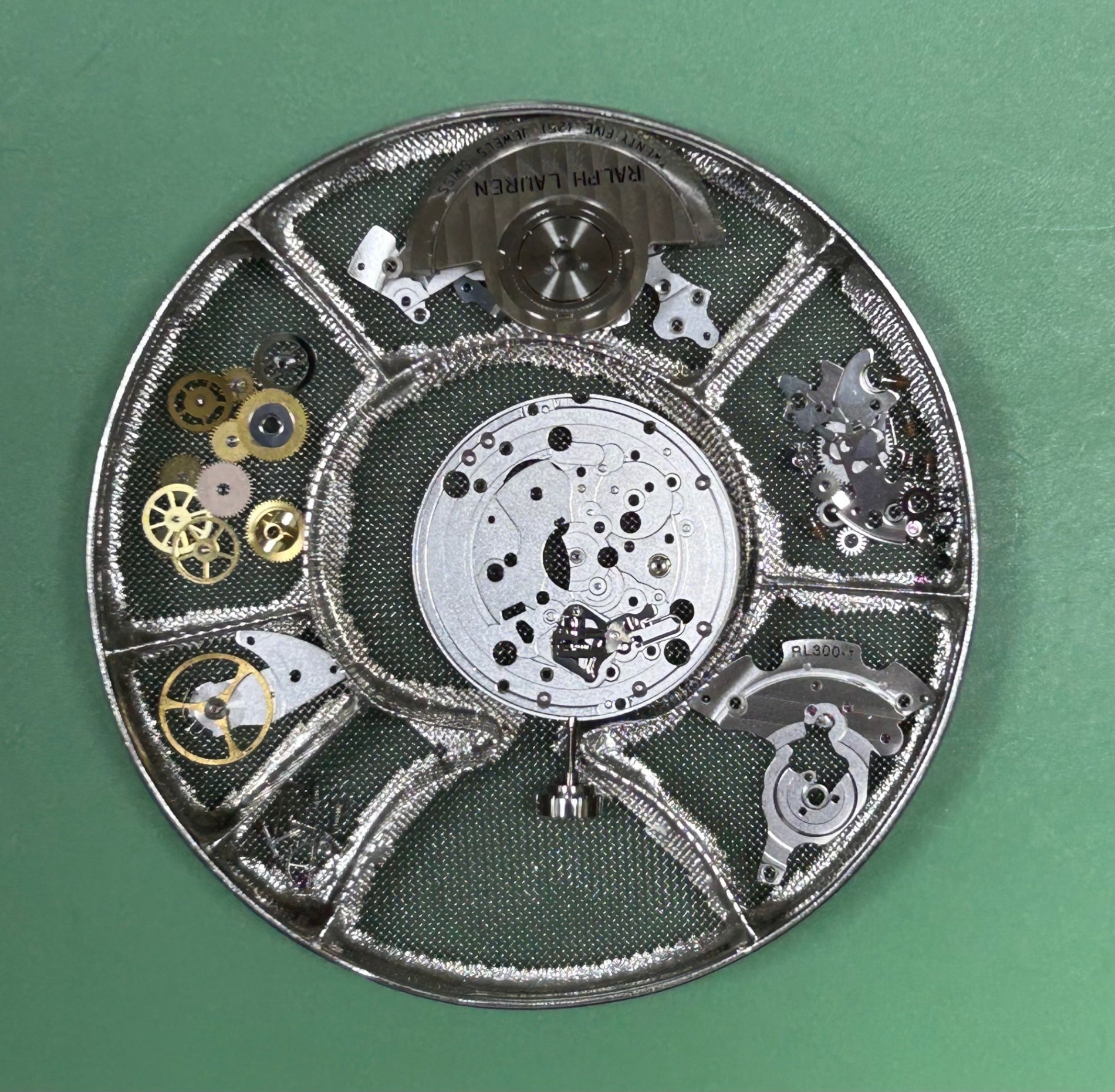 Ralph Lauren Slim Classic 867 K01500 Automatic Caliber RL300-1 Stainless Steel Leather Strap with Genuine Stainless Steel Buckle, Black Dial, Box, Warranty (2024) Overhauled