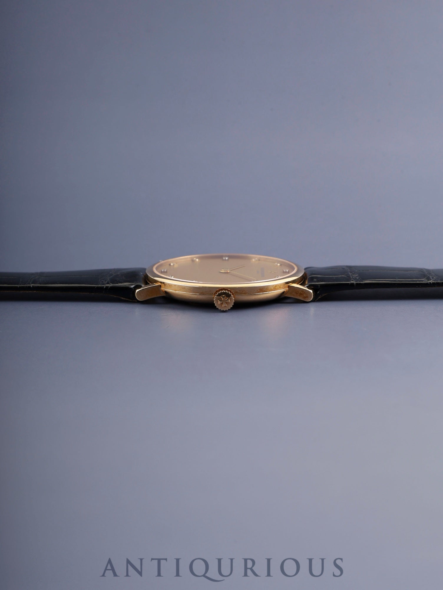 Vacheron Constantin Essential 31039 Manual Winding Cal.1132.2 750YG Original Leather Strap Original Pin Buckle (750YG) Champagne Dial (Diamond / Sigma Dial) Box Case Overhauled