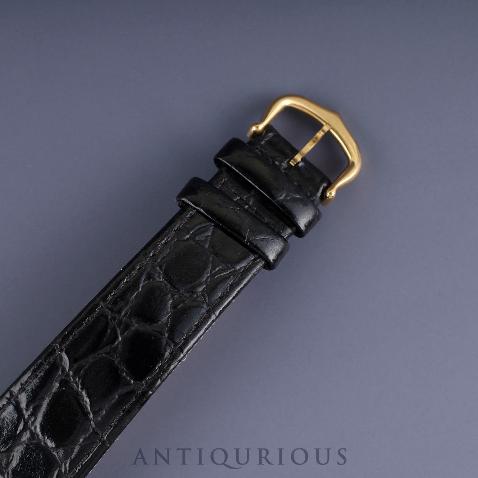 カルティエ マストタンク GM(XL) 2413 クォーツ Cal.87 SV925 革 純正尾錠(GP) ホワイト飛びローマン文字盤 オーバーホール済み