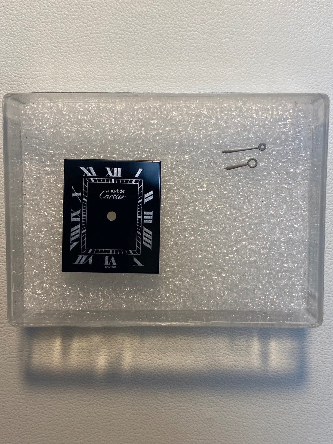 カルティエ マストタンク LM 手巻き Cal.78-1 SV925 純正革ベルト 純正尾錠(GP)ブラックローマン文字盤 箱 オーバーホール済み