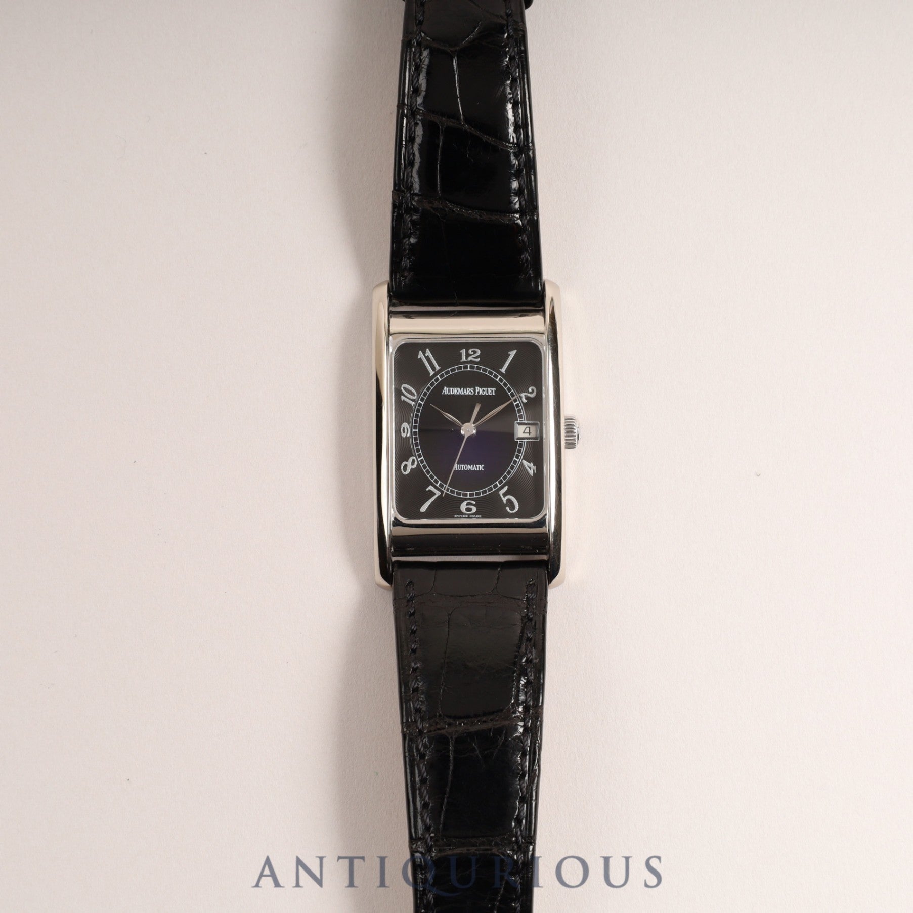 Audemars Piguet Edward Piguet 15015BC.OO.D001CR.01 Automatic Cal.2140 750 Leather Black Arabic Dial 1994-2000