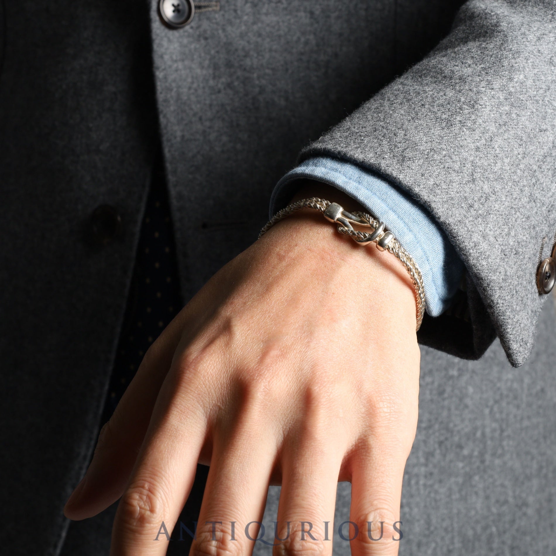 Tiffany Bracelet Double Rope SV925 Dust Bag