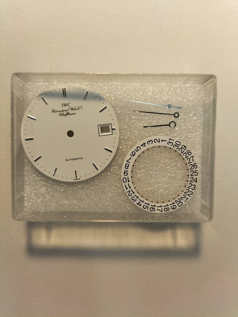 アイダブリュシー ポートフィノ IW351320 自動巻き Cal.30120 SS 純正革ベルト 純正尾錠(SS) ホワイト文字盤 冊子 クロス オーバーホール済み