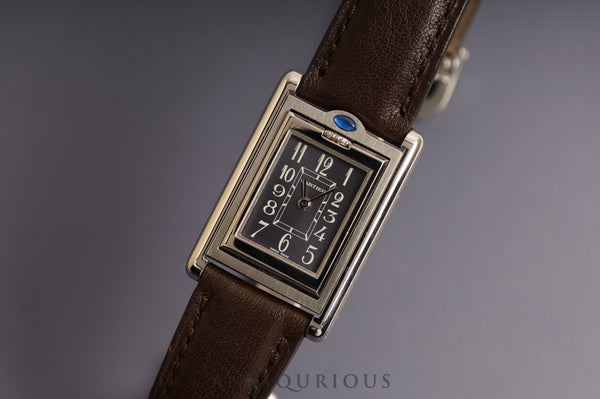 Cartier Tank Basculant SM QZ W1016830 Complete service completed in June 2022