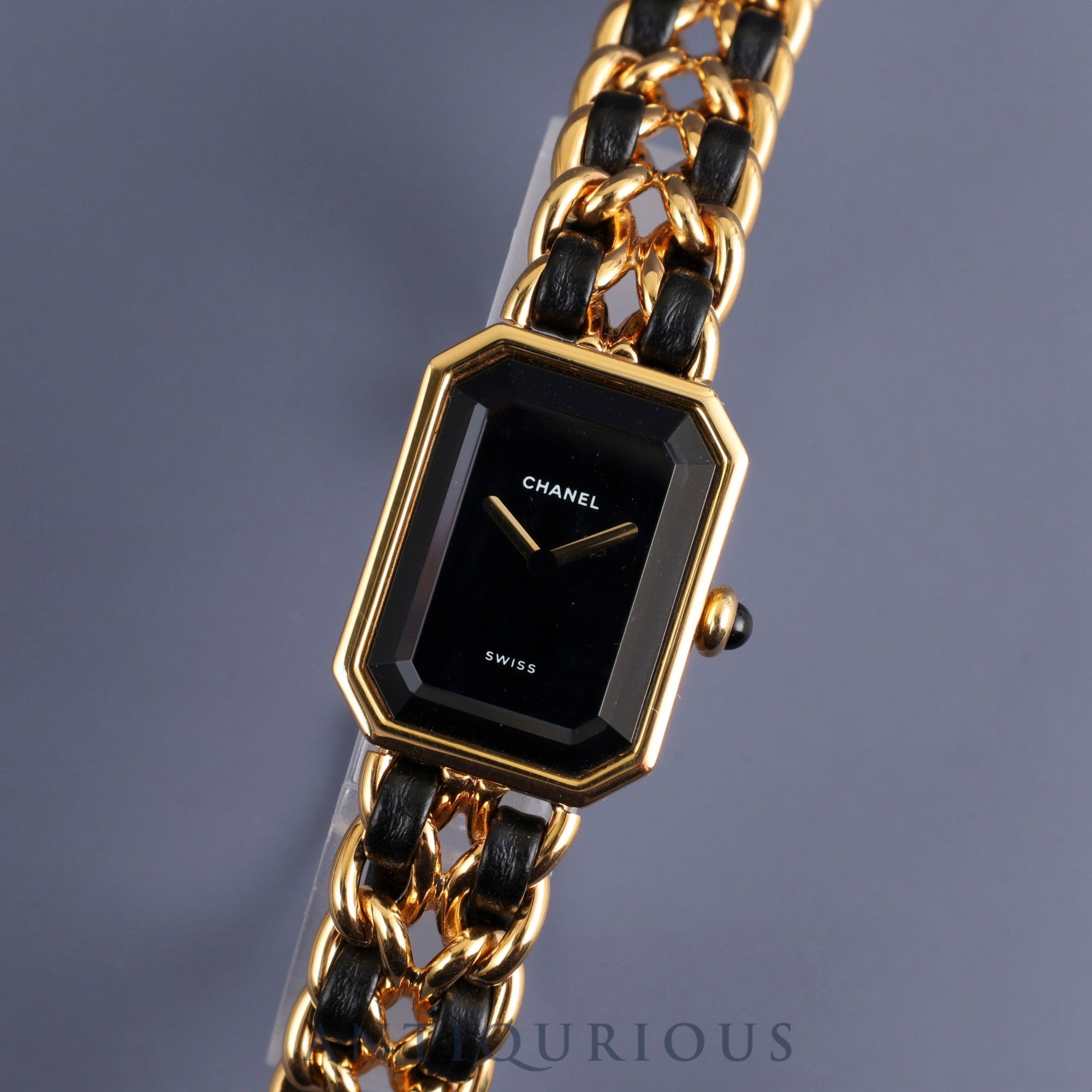 シャネル プルミエール S H0001 クォーツ Cal.976.001 GP GP/革  