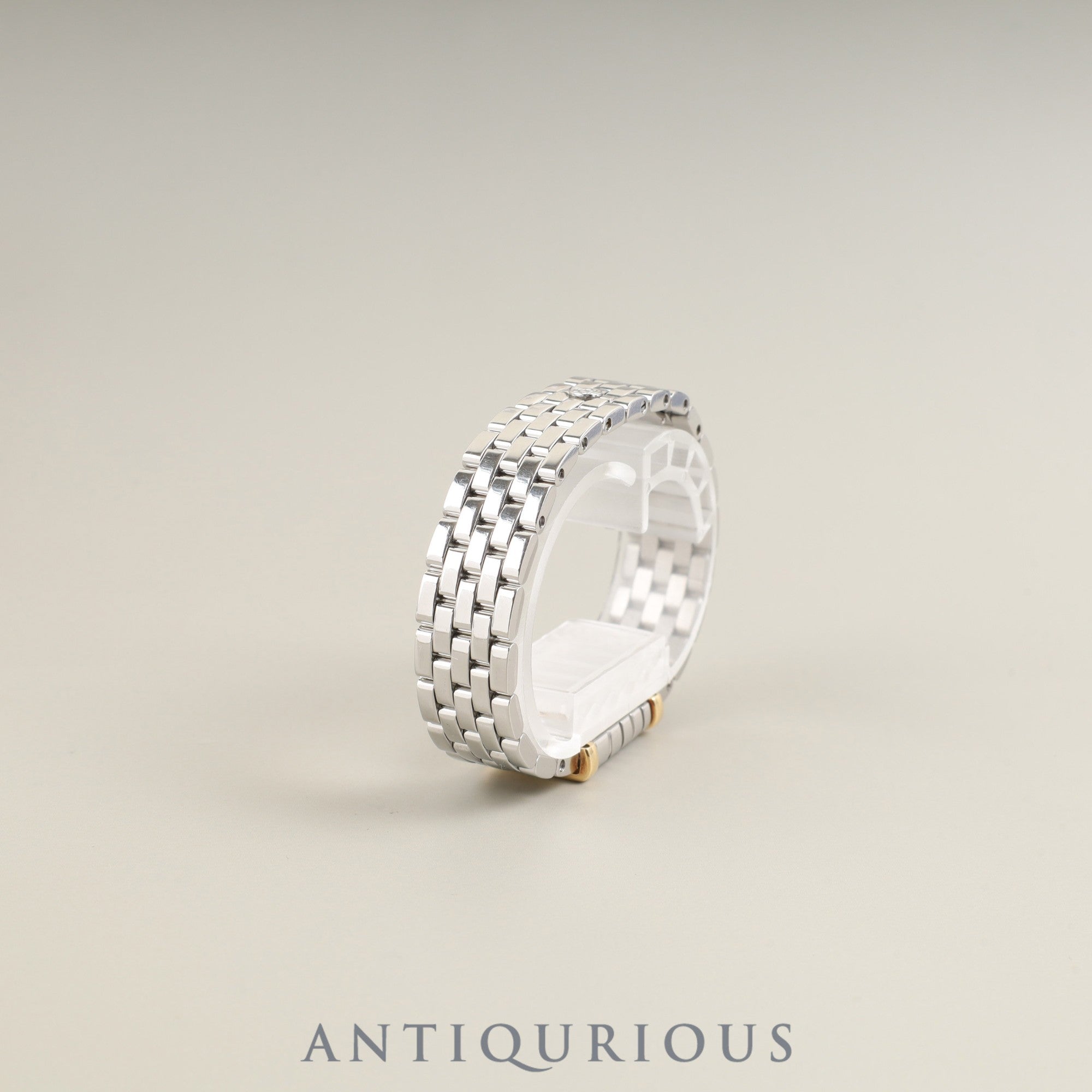 ヴァンクリーフ&アーペル ファサード 431963T5 クォーツ SS SS ホワイト文字盤 オーバーホール済み