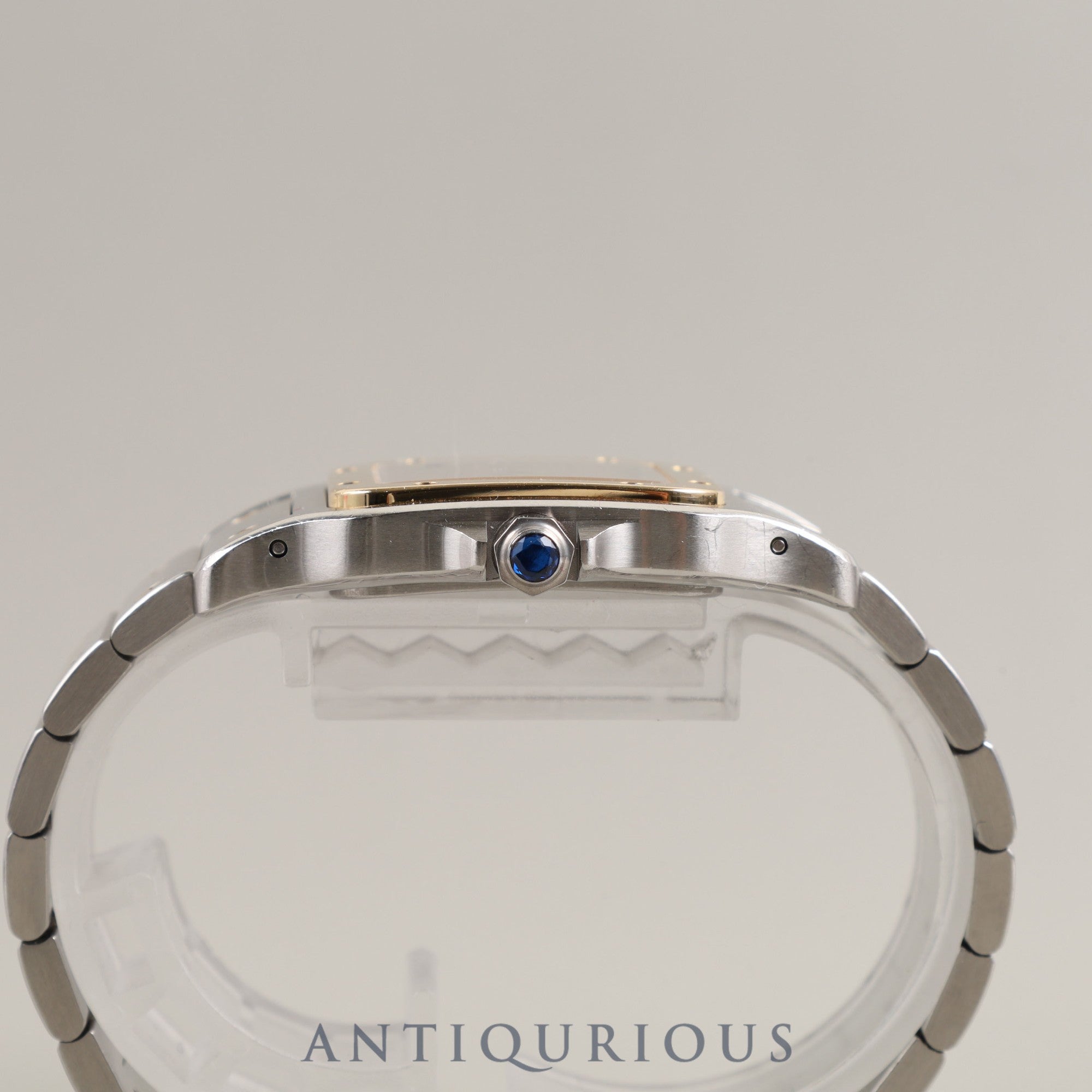 Cartier Santos Galbee LM W20011C4 / 1566 Quartz Cal.687 SS/YG SS/YG Ivory Dial Box Overhauled