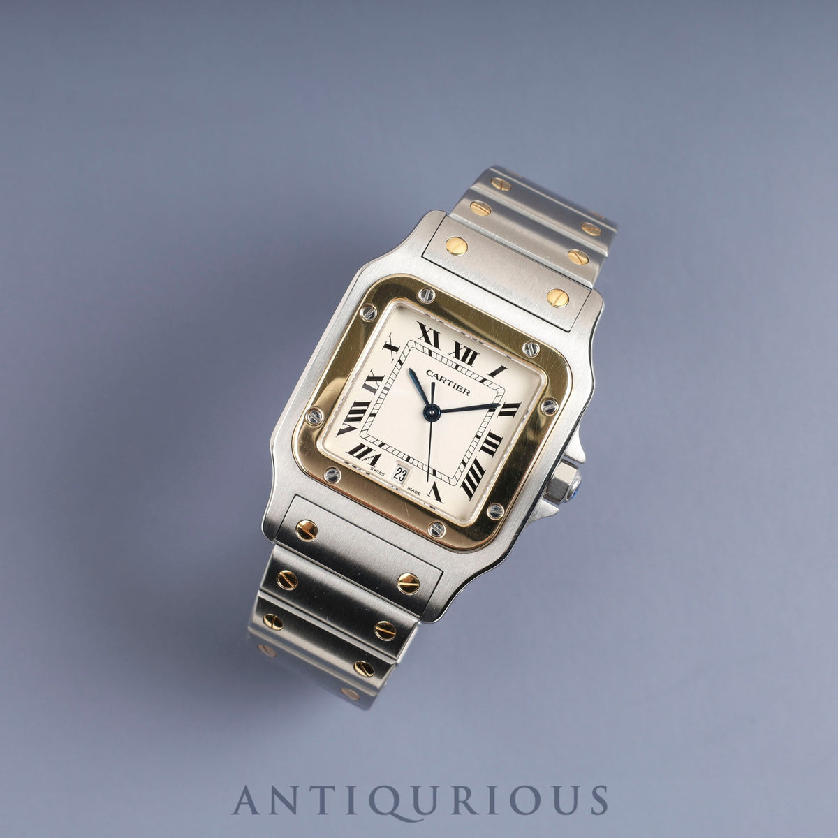 カルティエ CARTIER W20011C4 サントスガルベ LM YGコンビ クォーツ 